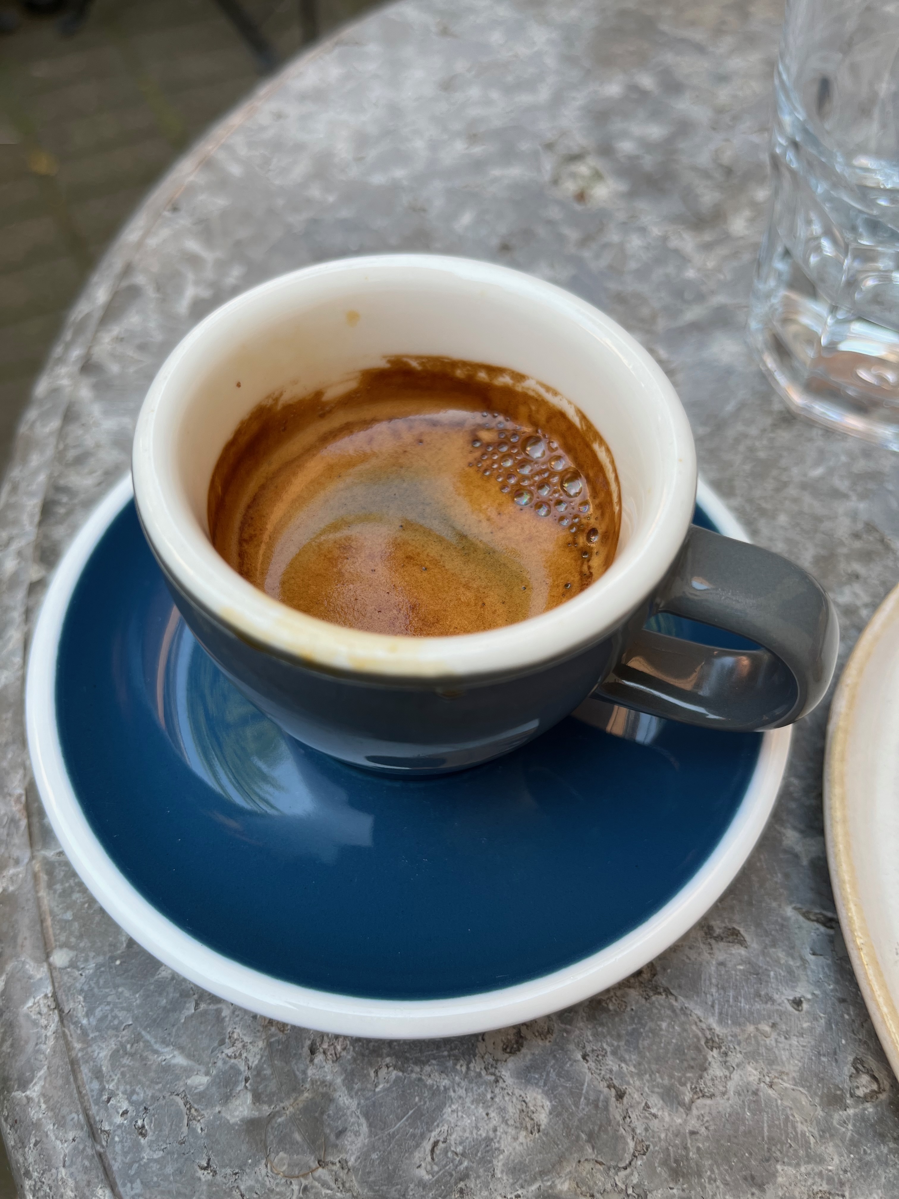 June espresso at Bruket